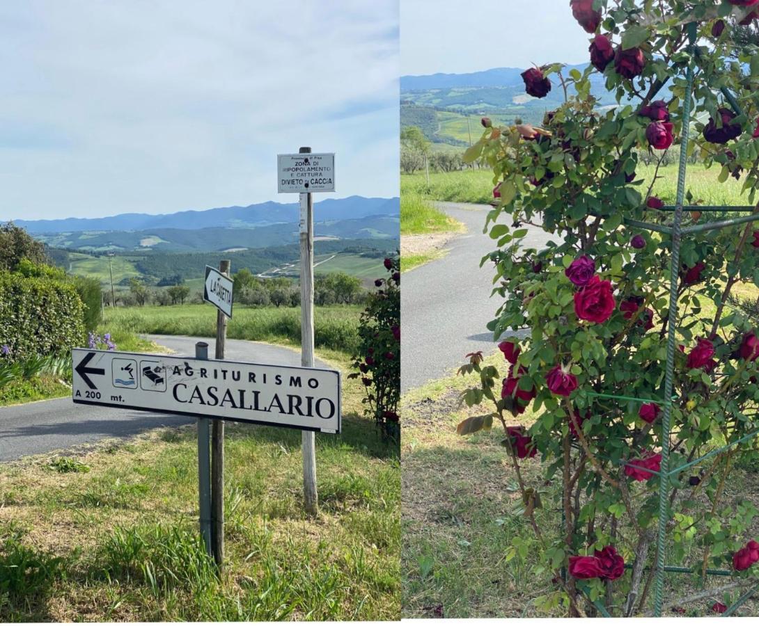Agriturismo Casallario Volterra Luaran gambar